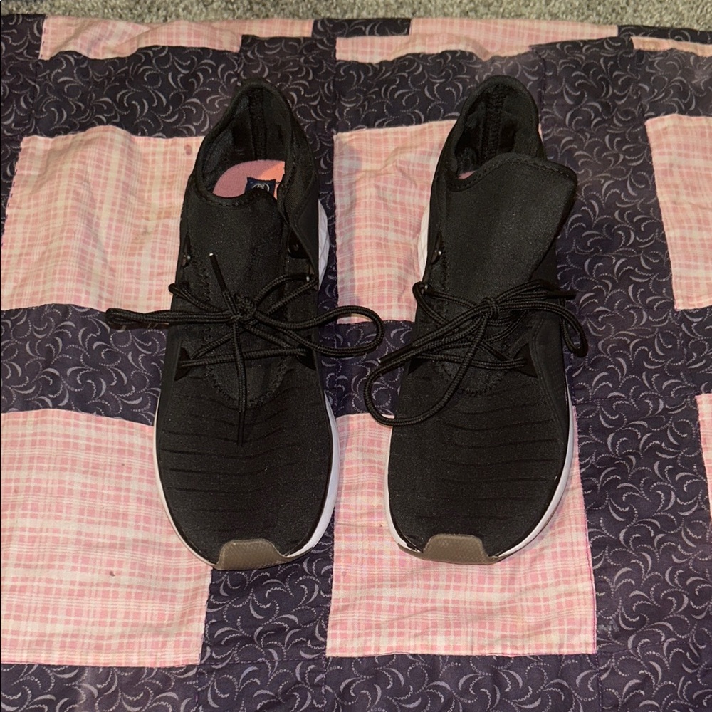 U.S. Polo Assn. Black and White Sneakers